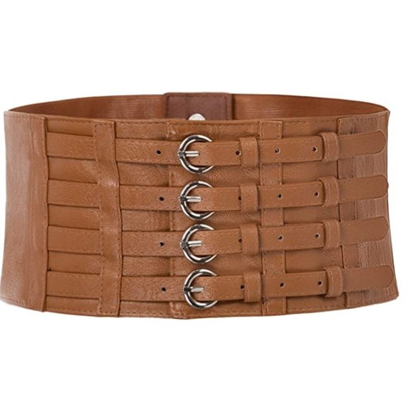 Women\'s Elastic Stretch Waist Belt Wide Waistband main image 4